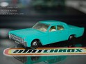 Matchbox Car Linconl Continental  Blue. Uploaded by Mike-Bell